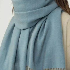 SAN MARCO Double Side Plain Cashmere Virgin wool Pashmina Syal